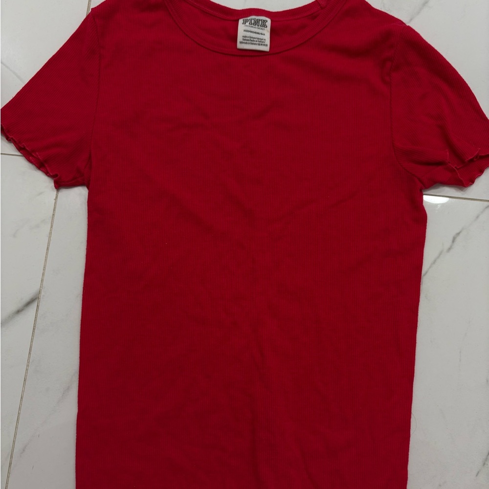 Pink brand Red T-Shirt